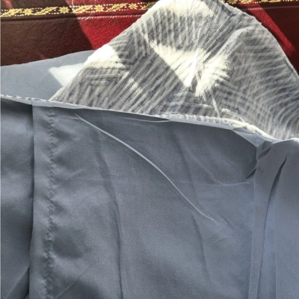 Shawna King Sheet Set Soothing Periwinkle Gray 4 Piece New (Out of Box NEW)
